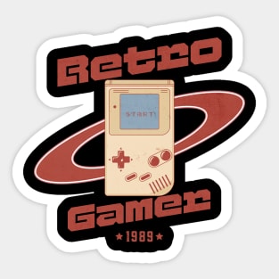 Retro gamer Vintage Sticker